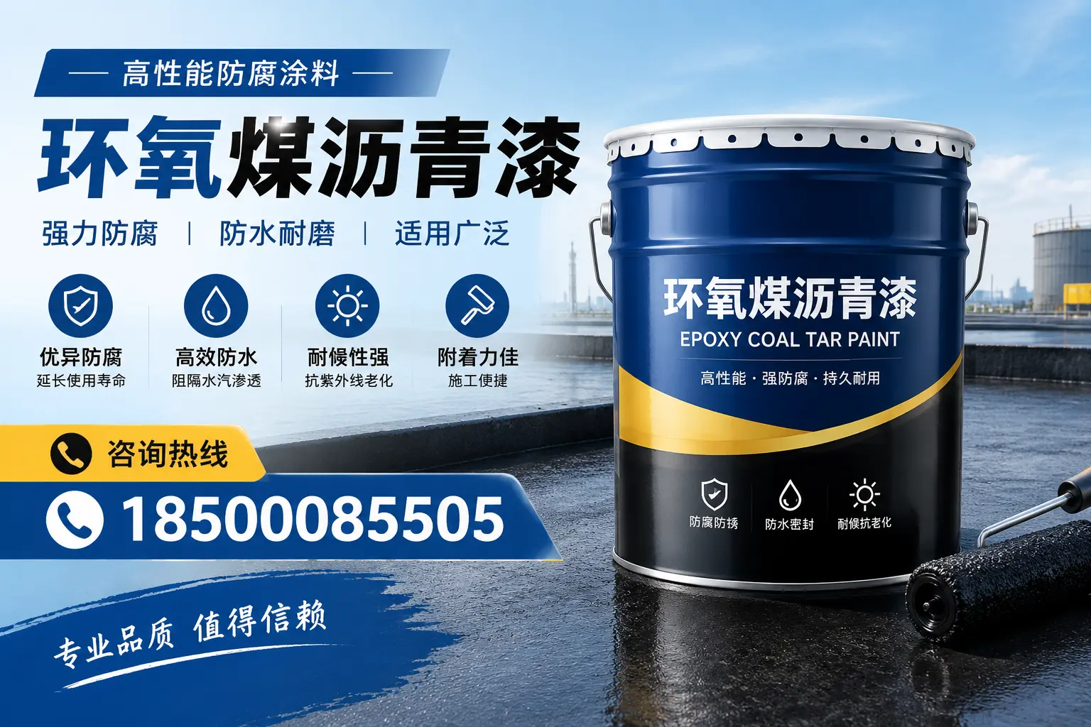 环氧煤沥青漆的主要成分与功能,吴忠用户深度了解
